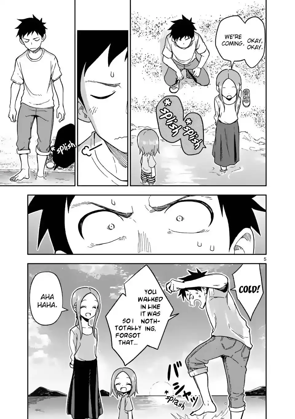 Karakai Jouzu no (Moto) Takagi-san Chapter 185 5